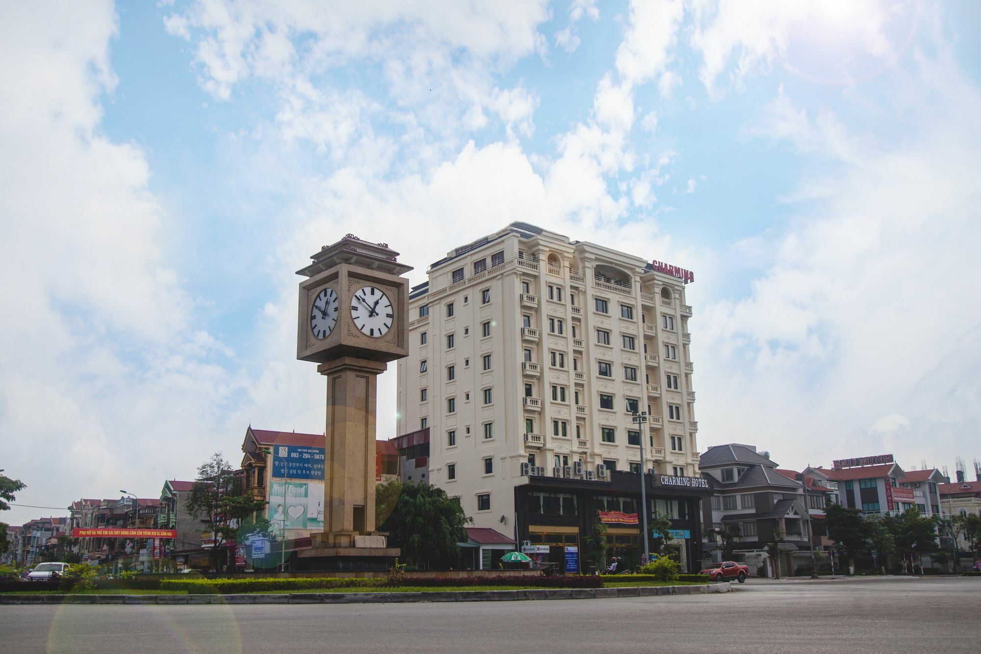 Bacninh Charming Hotel Bắc Ninh Exteriör bild